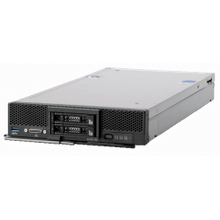 Lenovo Flex System x240 Compute Node 8737 - Server - blade - 2-way - 1 x Xeon E5-2670V2 / 2.5 GHz - RAM 8 GB - SAS - hot-swap 2.5" - no HDD - G200eR2 - GigE, 10 GigE - no OS - Monitor : none